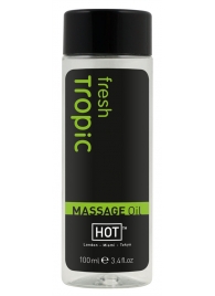 Массажное масло для тела Tropic Fresh - 100 мл. - HOT - купить с доставкой в Черкесске
