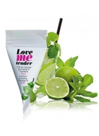 Съедобное согревающее массажное масло Love Me Tender Mojito с ароматом мохито - 10 мл. - Love to Love - купить с доставкой в Черкесске