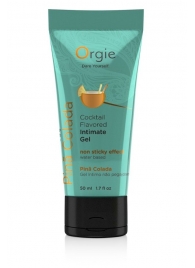 Съедобный интимный гель Orgie Lube Tube Cocktail Pina Colada - 50 мл. - ORGIE - купить с доставкой в Черкесске
