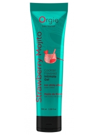 Съедобный интимный гель Orgie Lube Tube Cocktail Strawberry Mojito - 100 мл. - ORGIE - купить с доставкой в Черкесске