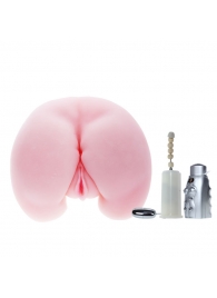 Вибрирующий мастурбатор-попка с ротацией и пультом управления - Baile - в Черкесске купить с доставкой