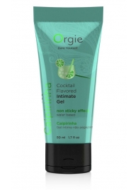 Съедобный интимный гель Orgie Lube Tube Cocktail Caipirinha - 50 мл. - ORGIE - купить с доставкой в Черкесске