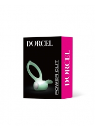 Светящееся в темноте эрекционное виброкольцо Power Clit - Dorcel - в Черкесске купить с доставкой