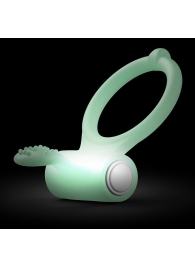 Светящееся в темноте эрекционное виброкольцо Power Clit - Dorcel - в Черкесске купить с доставкой