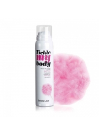 Массажная хрустящая пенка Tickle My Body Cotton Candy с ароматом сладкой ваты - 150 мл. - Love to Love - купить с доставкой в Черкесске
