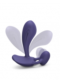 Темно-синий вибромассажер Witty P G Vibrator with Remote Control - Love to Love - в Черкесске купить с доставкой