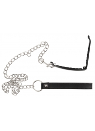 Зажим для половых губ с поводком Pussy Clamp With A Leash - Orion - купить с доставкой в Черкесске