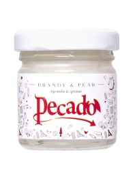 Массажная свеча Brandy   Pear - 35 мл. - Pecado - купить с доставкой в Черкесске