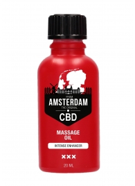 Стимулирующее масло Intense CBD from Amsterdam - 20 мл. - Shots Media BV - купить с доставкой в Черкесске