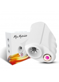 Белый вибромастурбатор Mini Masturbator - Silicone Toys - в Черкесске купить с доставкой