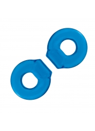 Комплект из двух колец для пениса 2-Pack Ultra-Stretch Stamina Endurance Ring - BlueLine - в Черкесске купить с доставкой
