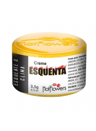 Возбуждающий крем Esquenta с разогревающим эффектом - 3,5 гр. - HotFlowers - купить с доставкой в Черкесске