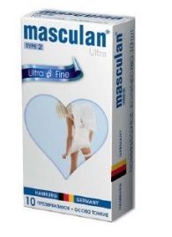 Ультратонкие презервативы Masculan Ultra Fine с обильной смазкой - 10 шт. - Masculan - купить с доставкой в Черкесске