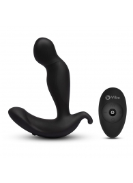 Черный анальный стимулятор с вращением и вибрацией 360 Plug - 13 см. - b-Vibe - в Черкесске купить с доставкой