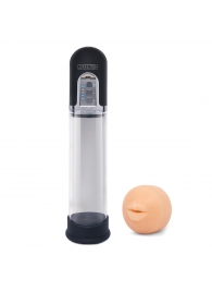 Автоматическая вакуумная помпа-мастурбатор Blowjob Auto Sucker Penis Enlarger Pump - Lux Fetish - в Черкесске купить с доставкой