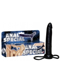 Насадка-фаллоимитатор с двумя кольцами для крепления - 16 см. - Orion - в Черкесске купить с доставкой