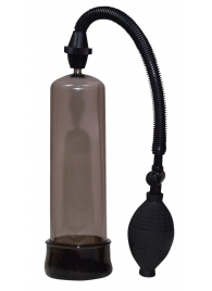 Вакуумная помпа черного цвета - 20 см. - Orion - в Черкесске купить с доставкой