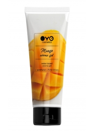 Лубрикант на водной основе OYO Aroma Gel Mango с ароматом манго - 75 мл. - OYO - купить с доставкой в Черкесске