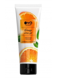 Лубрикант на водной основе OYO Aroma Gel Orange с ароматом апельсина - 75 мл. - OYO - купить с доставкой в Черкесске
