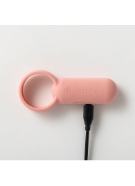 Коралловое эрекционное кольцо Iroha SVR Coral Pink - Tenga - в Черкесске купить с доставкой