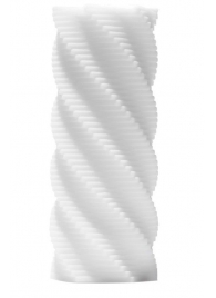 Белый 3D мастурбатор SPIRAL - Tenga - в Черкесске купить с доставкой
