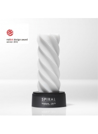 Белый 3D мастурбатор SPIRAL - Tenga - в Черкесске купить с доставкой