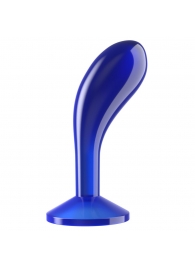 Синяя анальная втулка Flawless Clear Prostate Plug 6.0 - 15 см. - Lovetoy - в Черкесске купить с доставкой