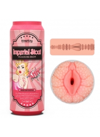 Мастурбатор-вагина Pleasure Brew Masturbator-Imperial Stout в банке - Lovetoy - в Черкесске купить с доставкой