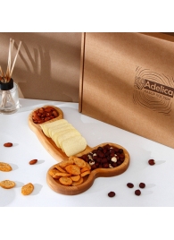 Деревянное блюдо для подачи в форме члена (32,5 х 20 х 1,7 см) - Сима-Ленд - купить с доставкой в Черкесске