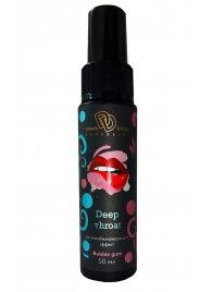 Спрей для горла Deep Throat с десенсибилизирующим эффектом и вкусом бабл-гам - 50 мл. - БиоМед - купить с доставкой в Черкесске