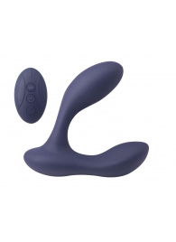 Синий массажер простаты с двумя моторами P-Bliss - Lola Games - в Черкесске купить с доставкой