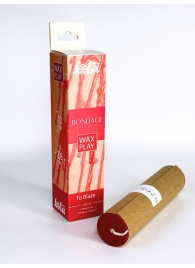 Низкотемпературная свеча для тактильной практики Wax Play To Blaze - Lola Games - купить с доставкой в Черкесске