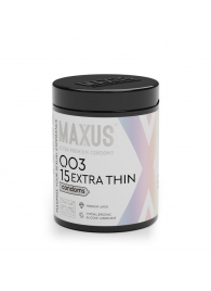 Экстремально тонкие презервативы MAXUS 003 Extra Thin - 15 шт. - Maxus - купить с доставкой в Черкесске