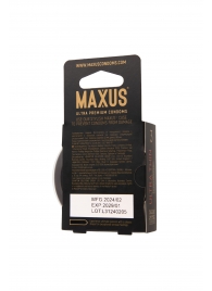 Ультратонкие презервативы MAXUS AIR Ultra Thin - 3 шт. - Maxus - купить с доставкой в Черкесске