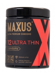 Ультратонкие презервативы MAXUS Ultra Thin - 12 шт. - Maxus - купить с доставкой в Черкесске
