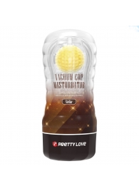 Прозрачный текстурированный мастурбатор Vacuum Cup Masturbator Stellar - Baile - в Черкесске купить с доставкой