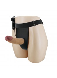 Полый вибрострапон на регулируемых трусиках Draven - 17,5 см. - Baile - купить с доставкой в Черкесске