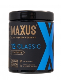 Классические презервативы MAXUS Classic - 12 шт. - Maxus - купить с доставкой в Черкесске