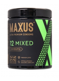 Презервативы MAXUS Mixed - 12 шт. - Maxus - купить с доставкой в Черкесске