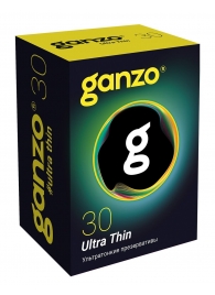 Супертонкие презервативы Ganzo Ultra thin - 30 шт. - Ganzo - купить с доставкой в Черкесске