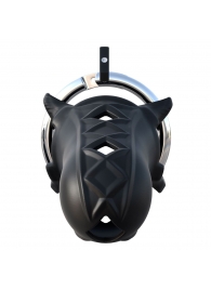 Черный замок верности Extreme Silicone Cock Blocker - Pipedream - купить с доставкой в Черкесске