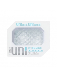 Прозрачный мастурбатор-стимулятор Tenga Uni Diamond - Tenga - в Черкесске купить с доставкой