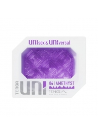 Фиолетовый мастурбатор-стимулятор Tenga Uni Amethyst - Tenga - в Черкесске купить с доставкой