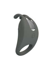 Серое эрекционное кольцо с вибрацией Master Ring - Baile - в Черкесске купить с доставкой