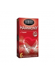 Гладкие презервативы Domino Harmony - 6 шт. - Domino - купить с доставкой в Черкесске