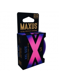 Презервативы Maxus XXL увеличенного размера - 3 шт. - Maxus - купить с доставкой в Черкесске