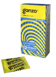 Классические презервативы с обильной смазкой Ganzo Classic - 12 шт. - Ganzo - купить с доставкой в Черкесске