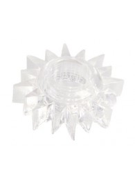 Прозрачное гелевое эрекционное кольцо-солнце - Toyfa Basic - в Черкесске купить с доставкой