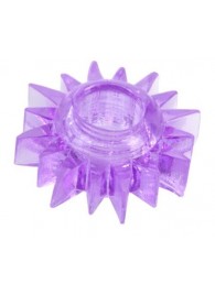 Фиолетовое эрекционное кольцо - Toyfa Basic - в Черкесске купить с доставкой