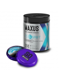 Гладкие презервативы Maxus G spot с двойной спиралью - 15 шт. - Maxus - купить с доставкой в Черкесске